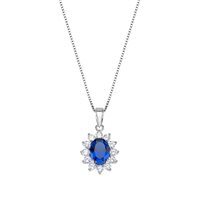 Collana Amen Donna Lady in Argento Zircone CLLDGBBBL - CLLDGBBBL